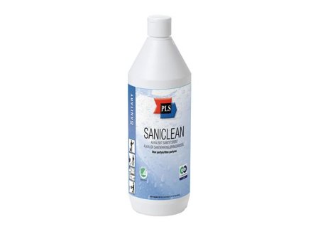 PLS Sanitetsrent Saniclean oparf. 1L - Lyreco - Städ och hygien - Rengöringsmedel - Sanitetsrent