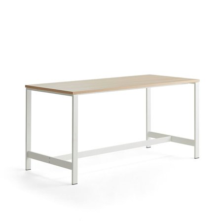 Table VARIOUS, 1800x800x900 mm, white, oak