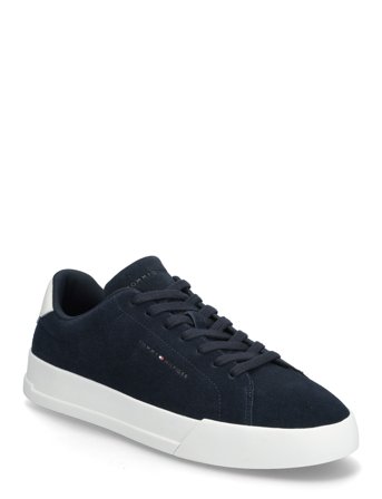 Tommy Hilfiger Th Court Core Suede - Navy - 42