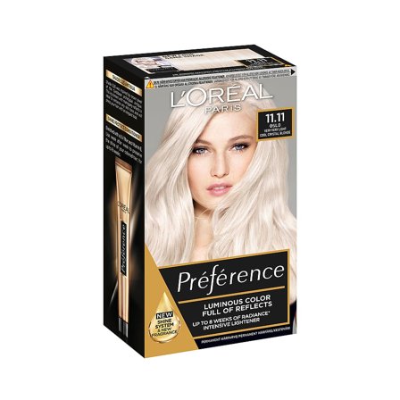 L'Oréal Paris Preference Recital 11.11 Very Light Cool Blonde (M) FLP 11.11 Very Light Cool Blonde, Hår, Hårfarve, Blondering