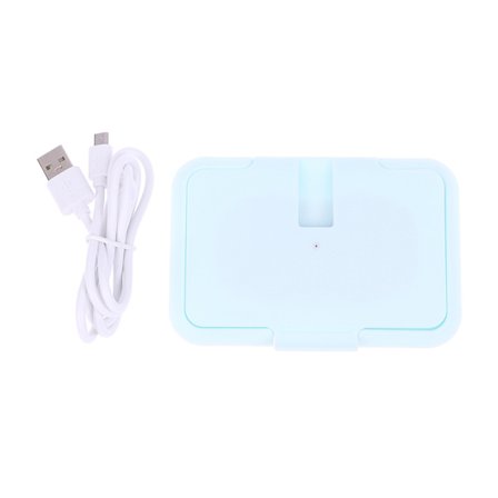 Baby Värmare Thermal Varm Våt Handduk Dispenser Servett Blå