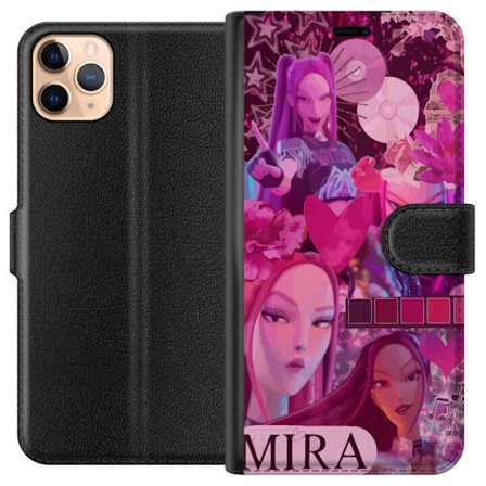 Kompatibel Tegnebogsetui til Apple iPhone 11 Pro Max Kpop Demon Hunters Mira Rosa Estetik Stjärnor Hjärtan Cosmic Fantasy
