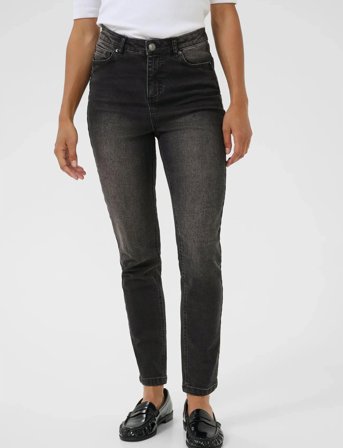 Kaffe Kawillow Hw Slim Fit Jeans - Grey - 30