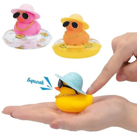 Palapelin autoankka koriste kojelautaan uima-allas lelu koriste kumiankka autokoristeet keltaiset ankat