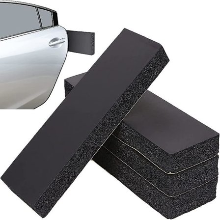 6 kpl itseliimautuvaa autotallin seinän suojavaahtomuovi, autotallin suoja, autotallin ovi, musta autotallin seinän suojapaneelit pysäköintitalliin, 