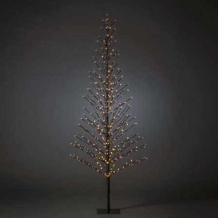 Konstsmide 3387-700 Dekorasjonsbelysning svart, 210 cm, Belysning