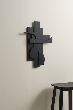 Jotex - Veggdekor Svart - PIECES - Kjøp Veggdekor hos Jotex