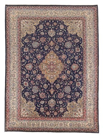 Orientalisk Sarough Fine Matta 268X365 Brun/Mörkröd Stor Ull, Persien