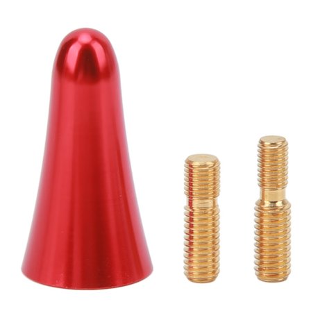 4cm Kort Antenn Stubby Bee Sting Vattentät Satellitnavigering Takmontering Kort Antenn Ersättning för Commodore SS SSV SV6 Röd