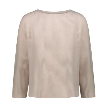 Weekend, Round Neck Knitwear Beige, Dames, Maat:L