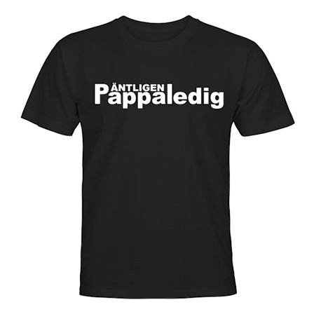 Äntligen Pappaledig - T-SHIRT - HERR