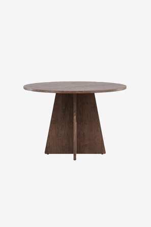 Venture Home - Bootcut Rundt spisebord - Brun - Spiseborde - Fra Homeroom