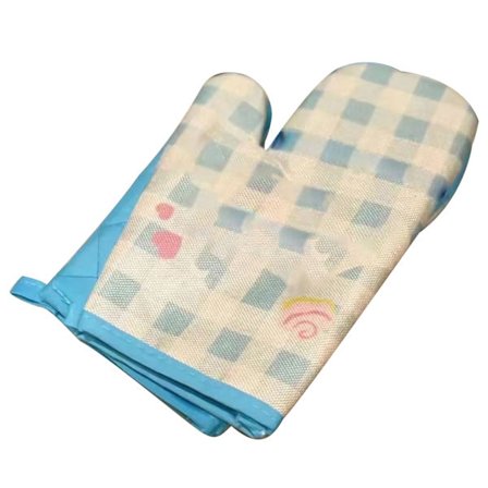 Piirretty kuvio uunin lapaset lämmönkestävät mikroaaltouunin hanskat kotitalouden eristyshanskat keittiön leivontaan grillaukseen Tyyppi 2 1 pari