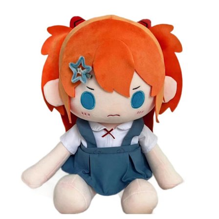 Genesis Evangelions Asukas Langleys Soryus Anime Plysdukke Sød Plyslegetøj Blødt Dyr Udstoppede Plysdyr Dukkelegetøj