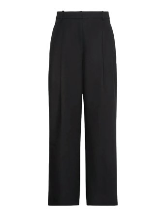 Stretch Chino W/ Pleat - Wide Le Black Calvin Klein