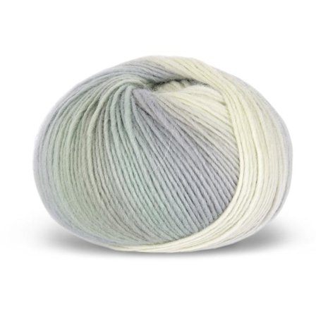Gjestal Garn Pretty-Print Ullgarn Mintfarget 510, 100g