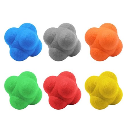 Heksagonal Ball Treningsreaksjonsball Uregelmessig Retningsball