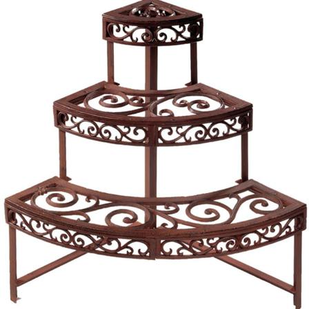 Esschert Design Blomhylla Kvartscirkel Bph32 Brun