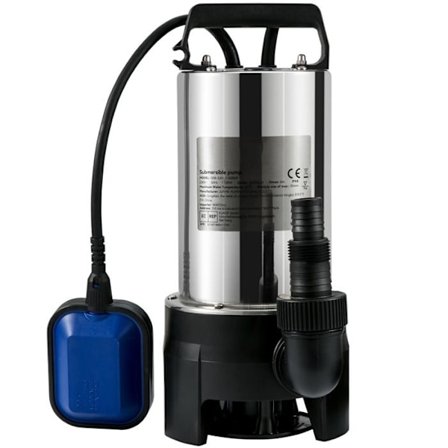 Pump för Avlopp av B förorenad Vatten-Duoku-1100 W-Pump för Uppsugning av Förorenat Vatten-333,3 L/mi-Nedsänkt Tom Pool