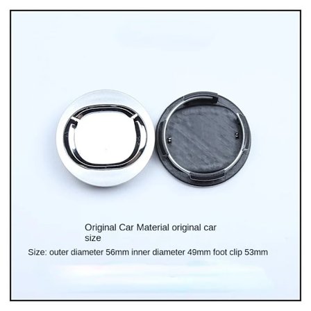 4 stk. Bil Nav Senterkopp 52mm 56mm Felg for Mazda 3 6 CX4 CX5 CX6 Family323 Axela Atenza Bilhjul Modifikasjon Reservedeler