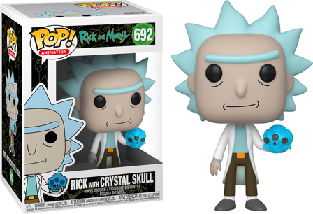 RICK & MORTY - POP N° 692 - Rick with Crystal Skull