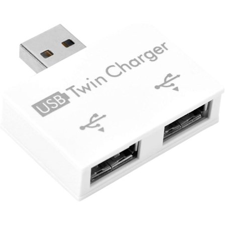 Usb 20 1 hane till 2 hona förlängningskonverter Usb-splitter hane till 2 hona adapter 2-portars Mini Usb 20-hubb för laddning Synkronisering Usb Twin 