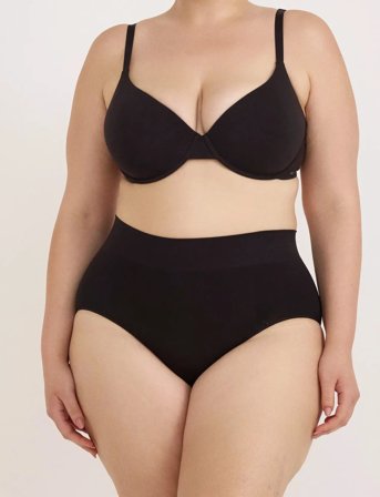 Organic Basics Core Full Coverage Bra - Black - 85 c