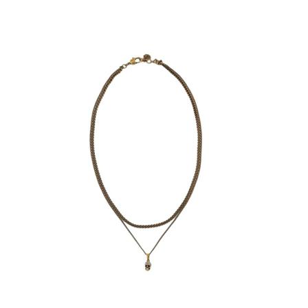 Alexander McQueen, Necklaces Bruin, Dames, Maat:ONE Size