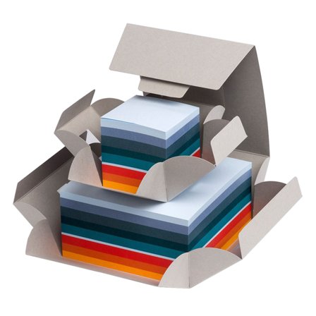 Gmund Cube Stripes S Sunset
