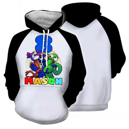 Men Roblox Rainbow Friends Hoodies Sweatshirt Pullover Jumper