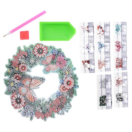 Strass maalaussetti DIY Sturdy Originality 5D timanttimaalaus koristeet rentoutumiseen Koti seinäkoriste DZ628