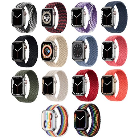 Elastiska Armband för Apple Watch 42mm/44mm/45mm/49mm