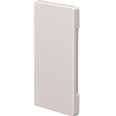 Hager BRA6513069016 Ändstycke för fönsterbänkskanal, 68x130 mm, Installationsmaterial