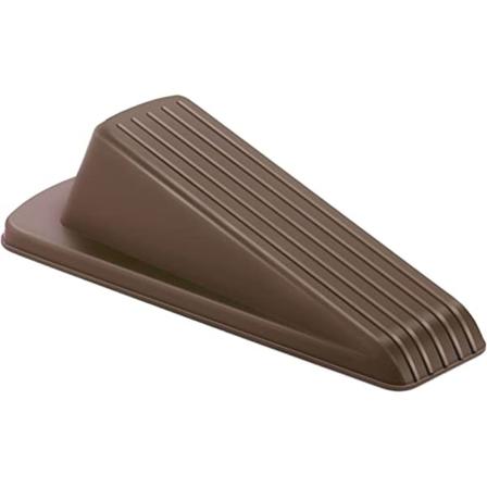 Dørstoppere, 1 pakke (brun) Premium gummidørstoppere kile,