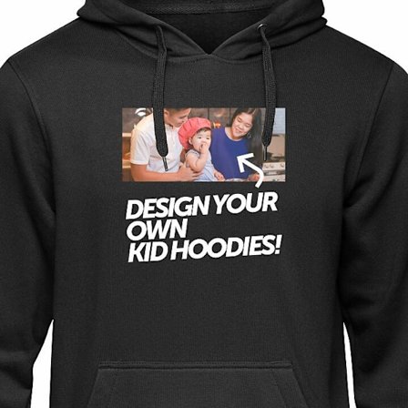 Design din egen Børne-Hoodie | Personlig Hættetrøje