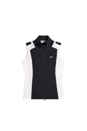 J.Lindeberg - Brooks Zip Packable Vest - Golf - Black - Women - S