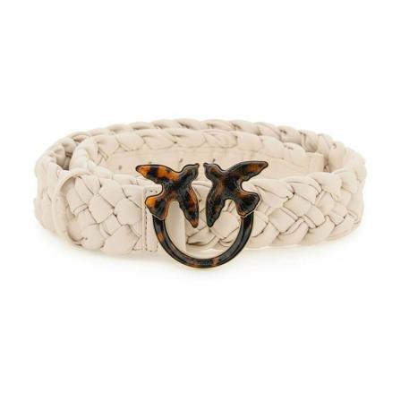 Pinko Love Birds Riem , Beige , Dames , Maat: S Riemen