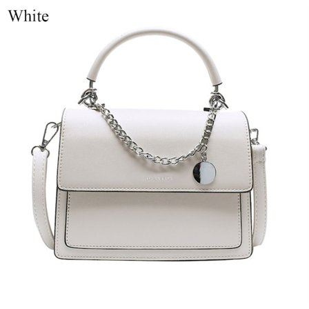 Skuldertaske Messenger Bag HVID