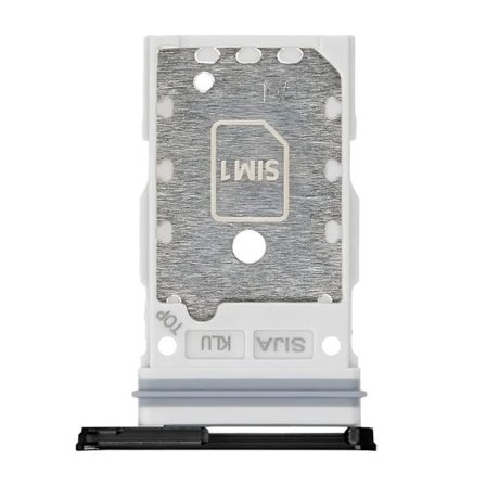 Originalt SIM-kortfack för Galaxy S22 / S22 Plus Dual Nano SIM-kompartement Samsung Grå