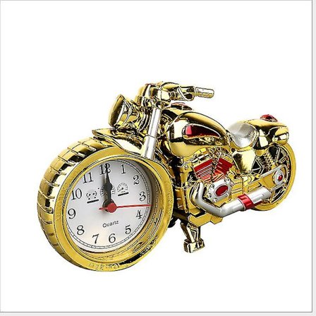 Kreativ motorcykel vækkeur børn personlighed model vækkeur studerende seng bordur hjem gave lille vækkeur