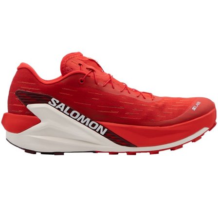 Salomon - Scarpe da trail running unisex S/lab Pulsar 4 - Fiery Red / Vanilla Ice / Andorra - 45⅓