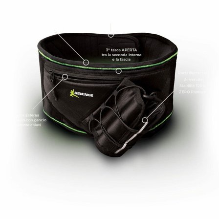 Pavis Revenge Fascia Trail Portaborraccia Zero Rimbalzi Con