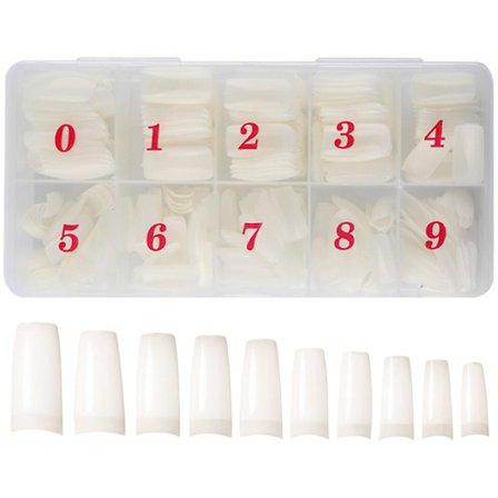 500 st Gotiska Naglar Goth Naglar Lim Naglar Naglar Kvinnor Press-on Naglar Löstagbara Falska Naglar