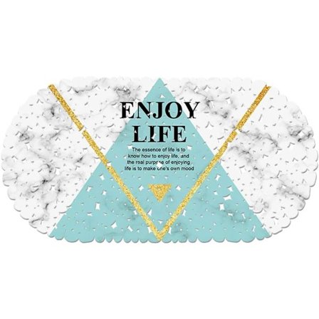 Badrumsmatta halkfri halkfri hållbar mögelbeständig PVC Re