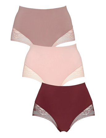 Missya | Seamless Maxi W Lace 3-Pack | S