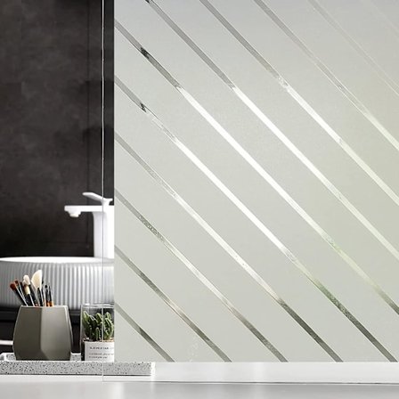 Blue Dream 44,5×200cm Film Fönster Anti Blick Film Fönsterfilm