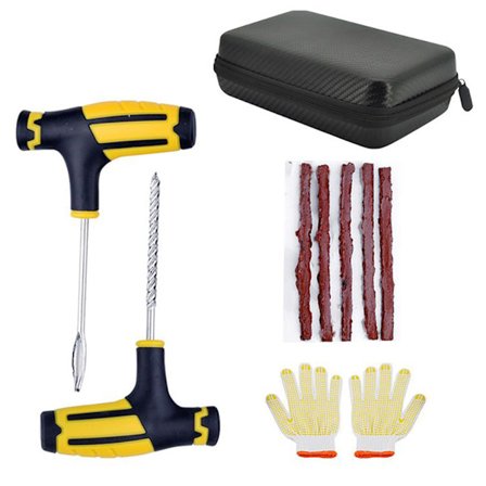 Smidigt Bil-Reparationskit till Slanglösa Däck