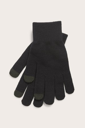 Kappahl | Rękawice do smartfonów | Czarne