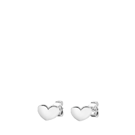 Drakenberg Sjölin Loving Heart medium studs Smycken & klockor Dam Silver ONESIZE