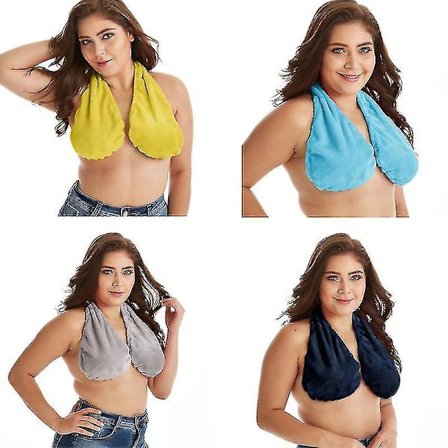 Bryst Håndklæde, Badehåndklæde, Halstørklæde, Brystomslag, Bryst, Halstørklæde, Ammehåndklæde Til Kvinder